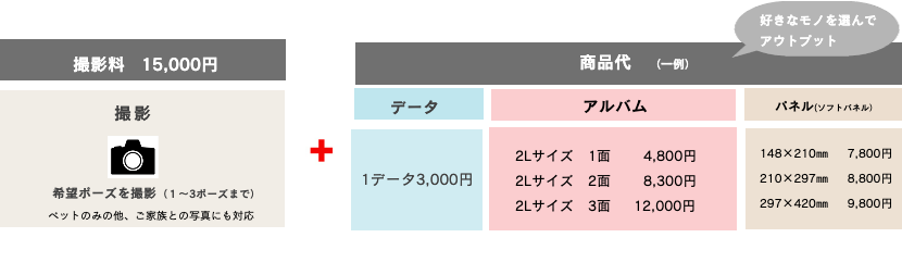 撮影プランの説明図